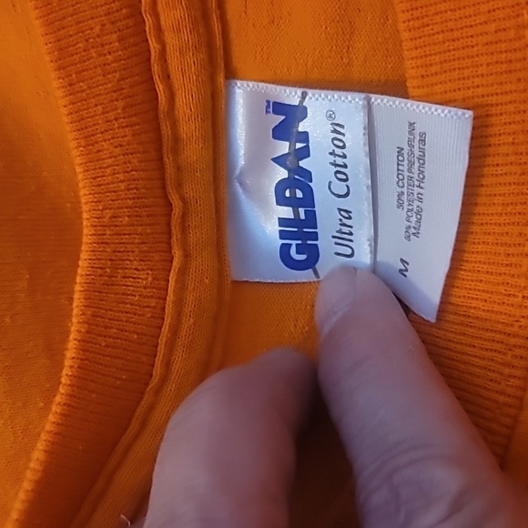 The Horsemen P51 flight team orange tee shirt air show grim reaper size medium - Picture 7 of 9